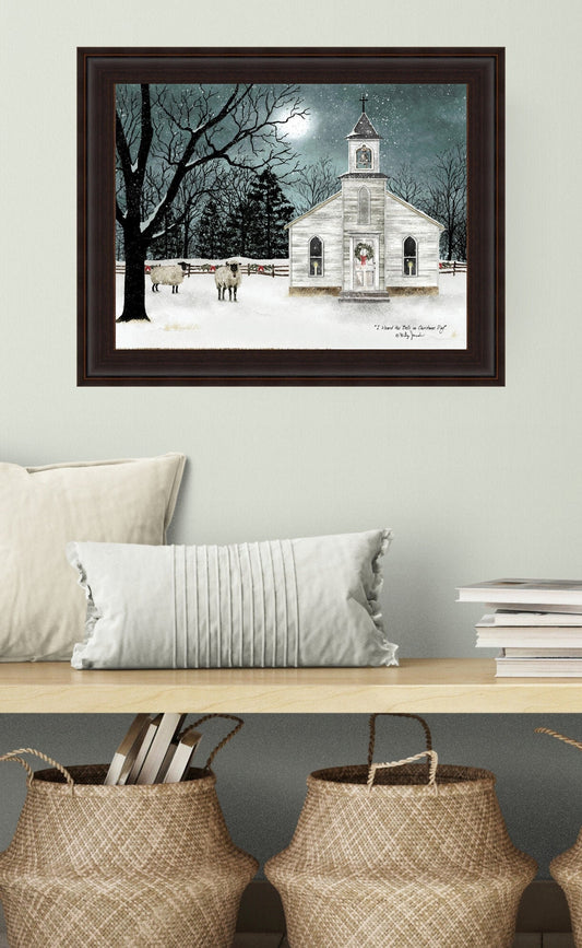 I Heard The Bells on Christmas Day by Billy Jacobs, Art Print, Home Decor, Country, Farm