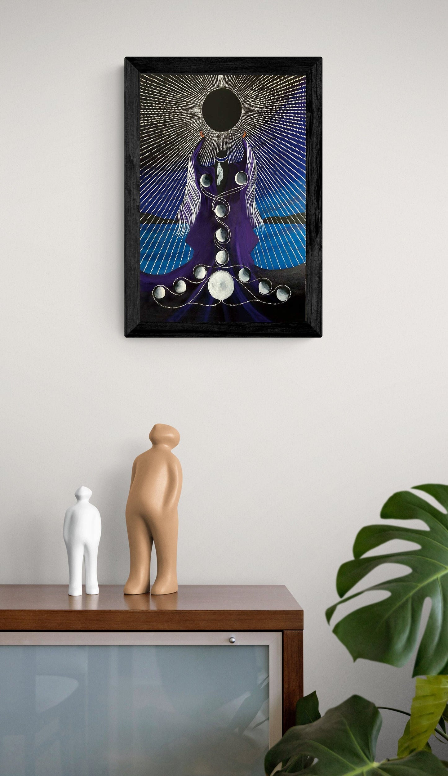 She Who Becomes The Truth by Betty Albert, Native Art, Indigenous Art
