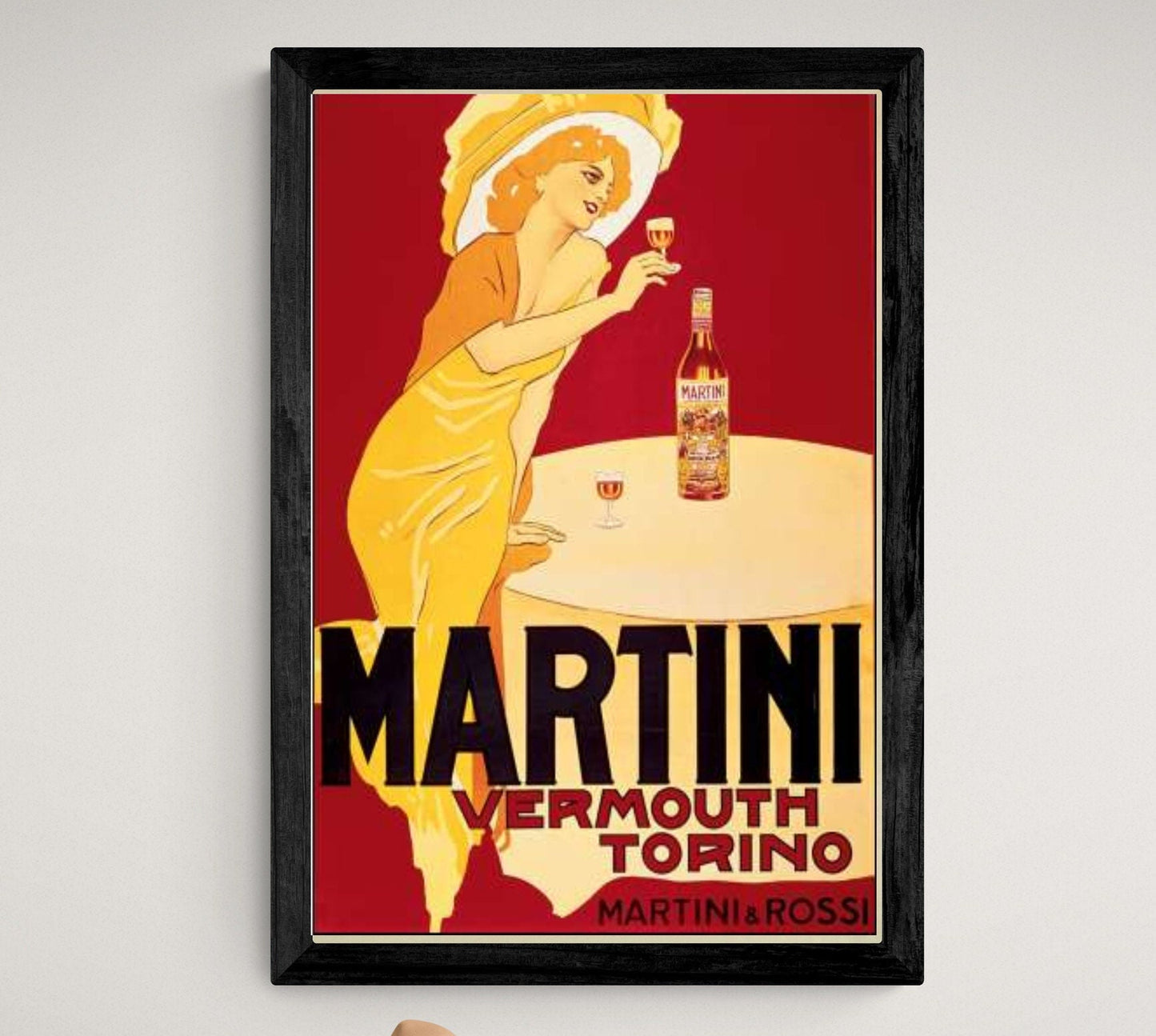 Martini, Vintage, Ad print