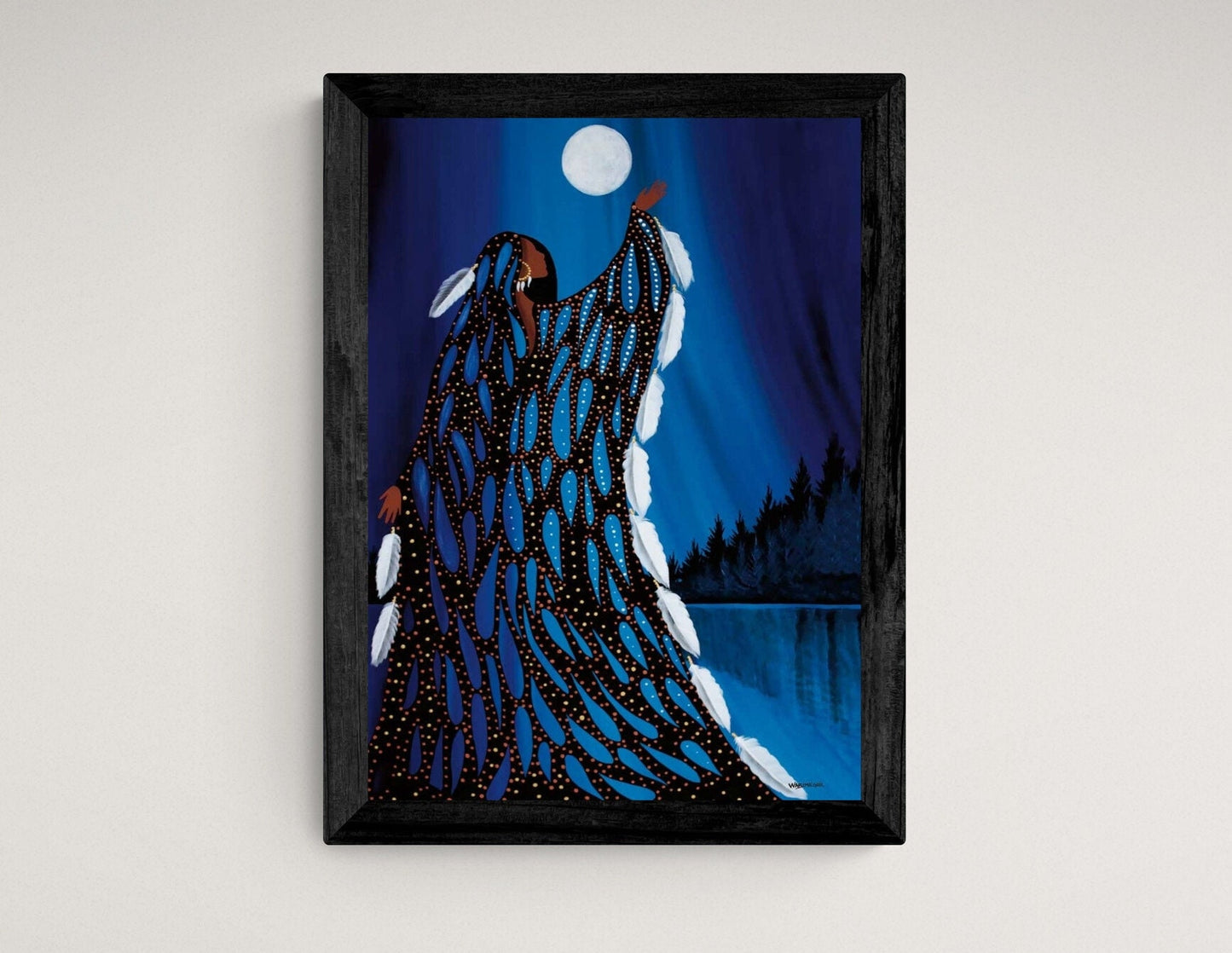 Standing Tall by Betty Albert, Art Print, First Nation, Indigenous Artist
