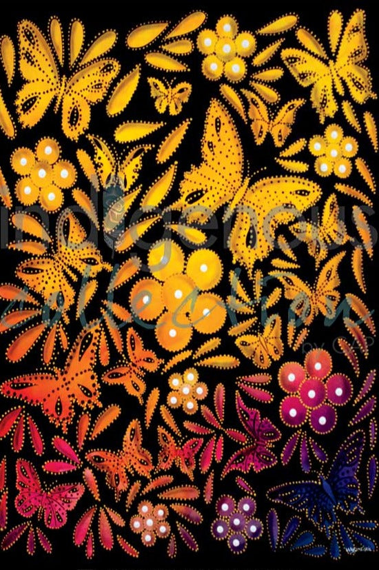 Flowers And Butterflies II