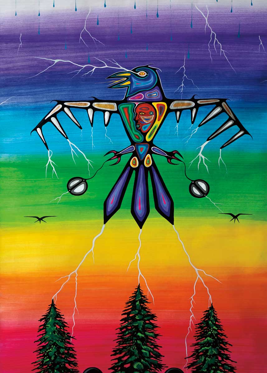 Rainbow Thunderbird