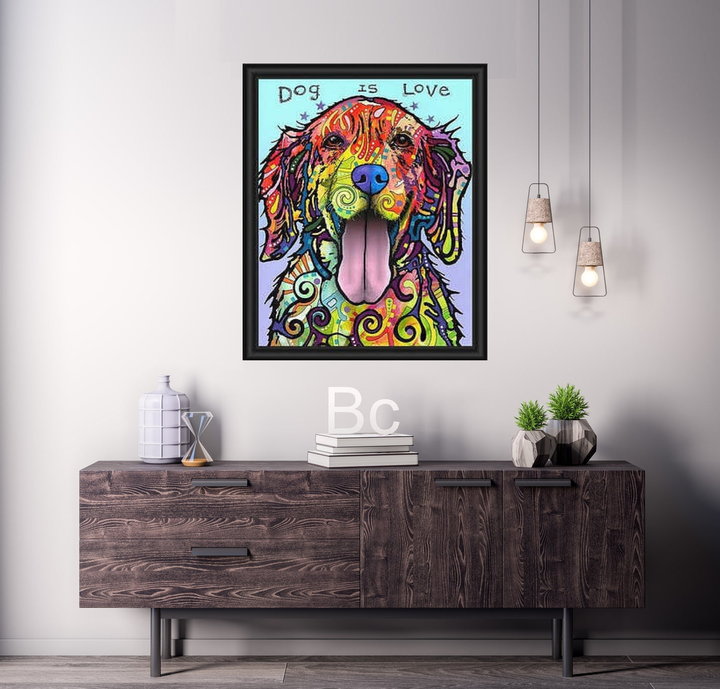 Dean Russo's Dog is Love Photo Print
