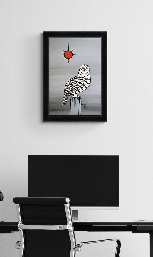 Wisdom by Kurt Flett, Native Art, Indigenous Art