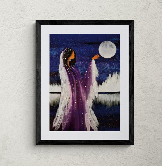 Winter Moon Rising by Betty Albert