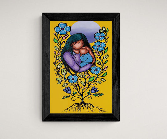 The Seed by Jackie Traverse, Native Art, Indigenous Art