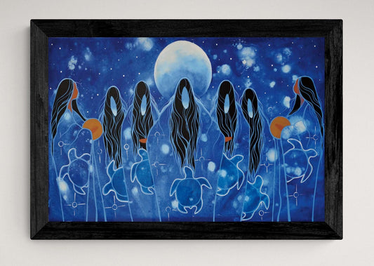 Full Moon Ceremony by Artist Jackie Traverse