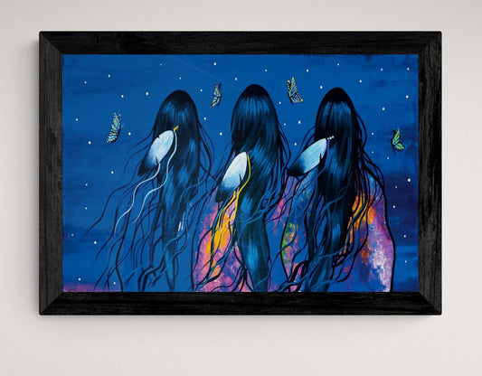 Three Sisters by Artist Jackie Traverse